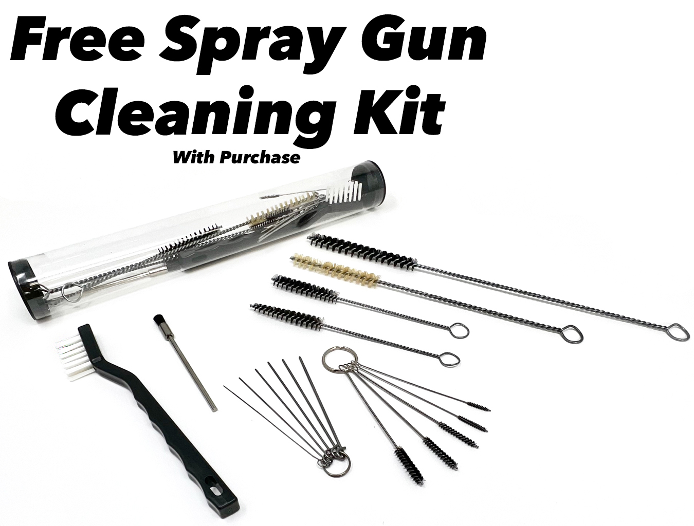 Paint Sprayers Plus Spray Gun Cleaning Kit